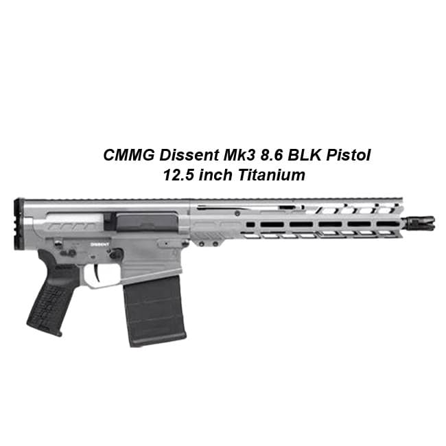 CMMG Dissent Mk3 8.6 BLK Pistol - Thumbnail 7