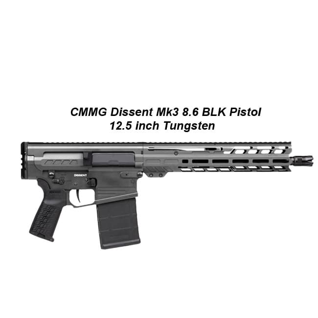 CMMG Dissent Mk3 8.6 BLK Pistol - Thumbnail 8