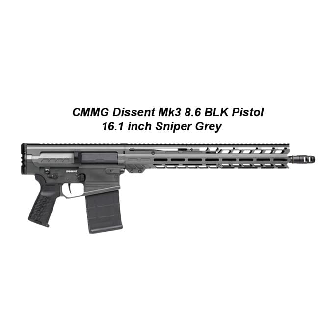 CMMG Dissent Mk3 8.6 BLK Pistol - Thumbnail 13