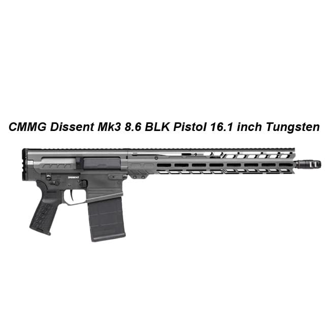 CMMG Dissent Mk3 8.6 BLK Pistol - Thumbnail 14