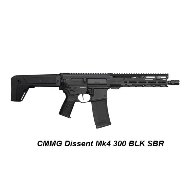 CMMG Dissent Mk4 300 BLK SBR - Thumbnail 1