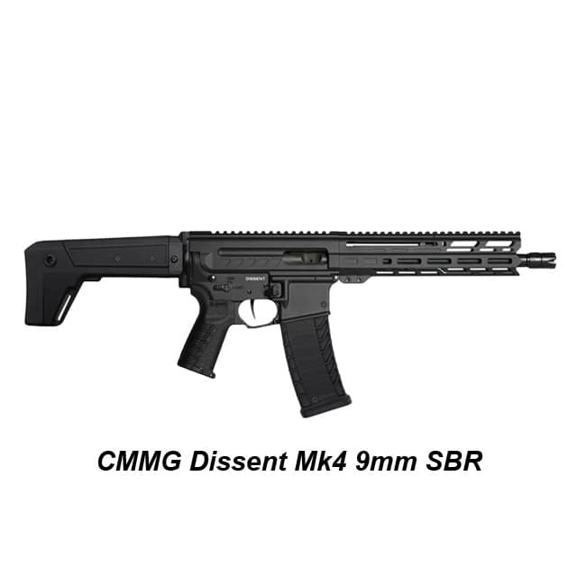 CMMG Dissent Mk4 9mm SBR - Thumbnail 1