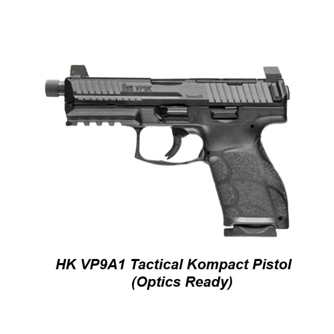 HK VP9A1 Tactical Kompact Pistol (Optics Ready) - Thumbnail 1