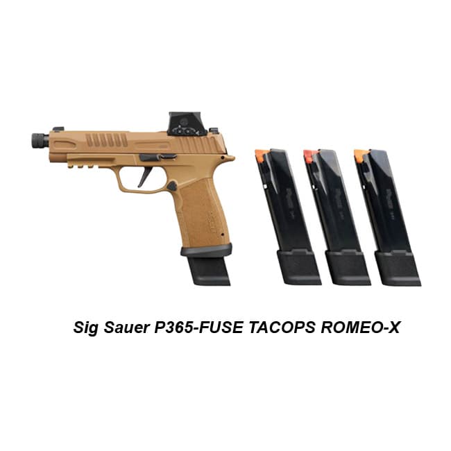 Sig Sauer P365-FUSE TACOPS ROMEO-X - Thumbnail 1