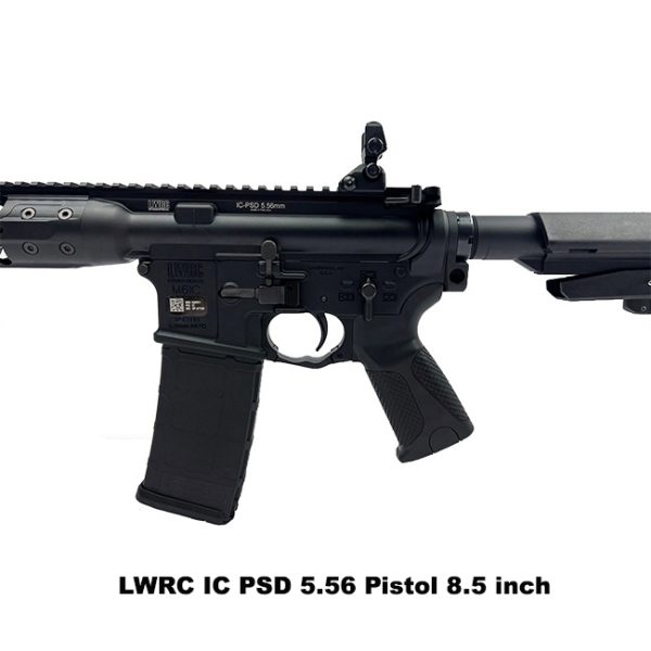 Lwrc Icpsd Pistol, Lwrc Psd Pistol, 5.56, 8.5 Inch Barrel, Black, Lwrc Icpsdpr5B8, Lwrc 854026005583, 859530005579, For Sale, In Stock, On Sale