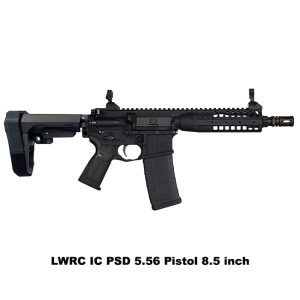 LWRC IC-PSD Pistol, LWRC PSD Pistol, 5.56, 8.5 inch Barrel, Black, LWRC ICPSDPR5B8, LWRC 854026005583, 859530005579, For Sale, in Stock, on Sale
