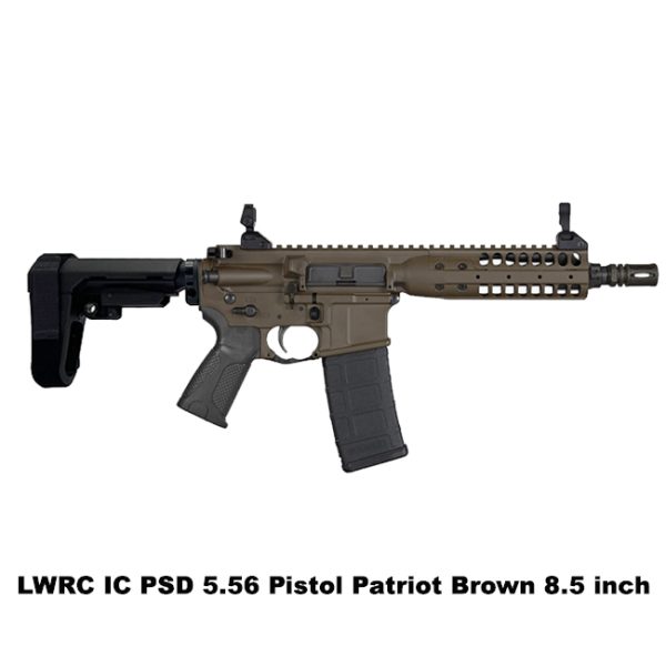 Lwrc Icpsd Pistol Patriot Brown, Lwrc Psd Pistol Patriot Brown, 5.56, 8.5 Inch Barrel, Patriot Brown, Lwrc Icpsdpr5Pbc8Sba3, Lwrc 854026005613, For Sale, In Stock, On Sale