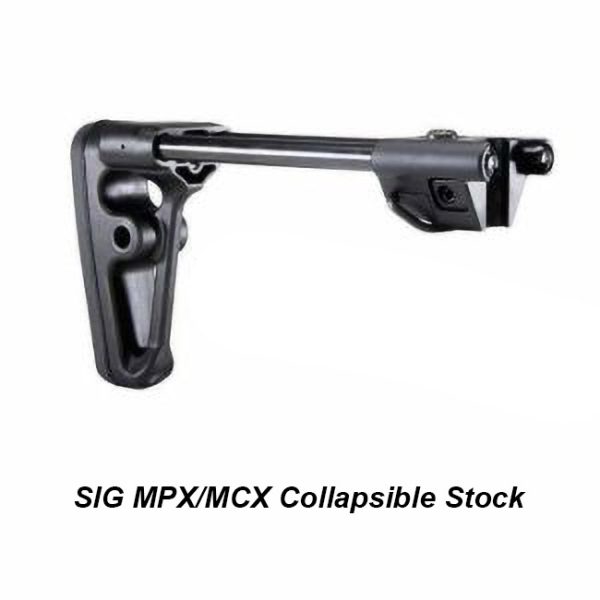 Sig Mpx/Mcx Collapsible Stock, Stockxcollapsibleblk, 798681544073 For Sale, In Stock, On Sale