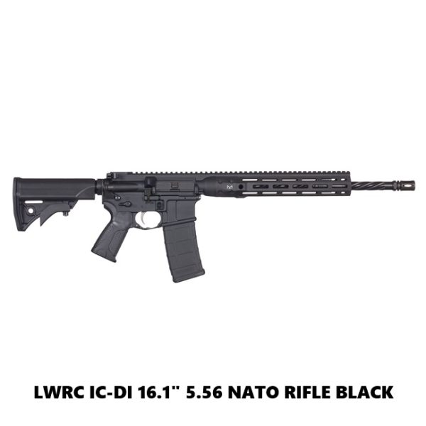 Lwrc Icdi 16.1 Inch 5.56 Nato Rifle Black, Icdir5B16Ml, 852993007739