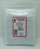 PRO SHOT .22-.270 Caliber 11/8 inch Square 1000 Count Patches