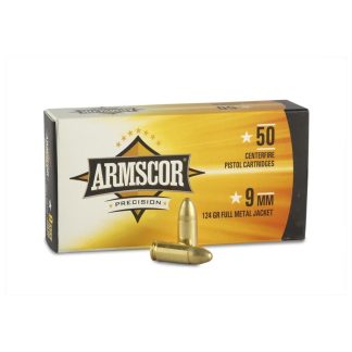 Armscor Precision 9mm 124gr FMJ 1000 RD Case