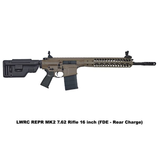 Lwrc Repr Mkii 7.62 Nato Rifle 16 Inch (Fde  Rear Charge)
