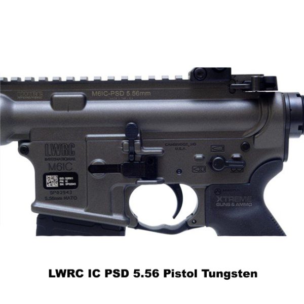 Lwrc Icpsd Pistol Tungsten, Lwrc Psd Pistol Tungsten, 5.56, 8.5 Inch Barrel, Tungsten, Lwrc Icpsdpr5Tg8, Lwrc 854026005606, 856177006464, For Sale, In Stock, On Sale