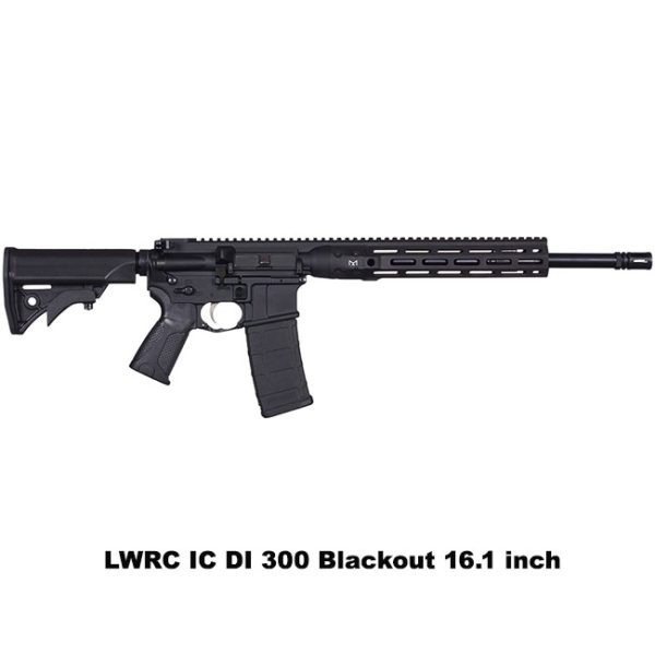 Lwrc Ic Di 300 Blackout, Lwrc Di 300 Blackout, Mlok, Lwrc Icdir3B16Ml, Lwrc 853143008477, For Sale, In Stock, On Sale