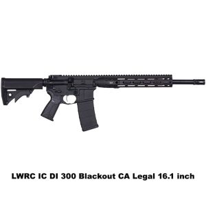LWRC IC DI 300 Blackout California Legal, LWRC DI 300 Blackout CA Legal, M-LOK, LWRC ICDIR3B16MLCAC, For Sale, in Stock, on Sale