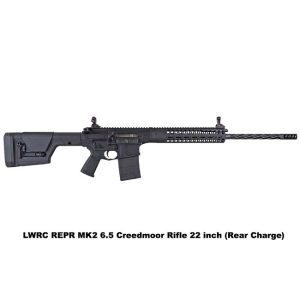 LWRC REPR MKII 6.5 Creedmoor Rifle 22 inch (Black - Rear Charge)