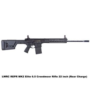 LWRC REPR MKII Elite 6.5 Creedmoor Rifle 22 inch (Black - Rear C