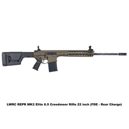 Lwrc Repr Mkii Elite 6.5 Creedmoor Rifle 22 Inch (Fde  Rear Cha