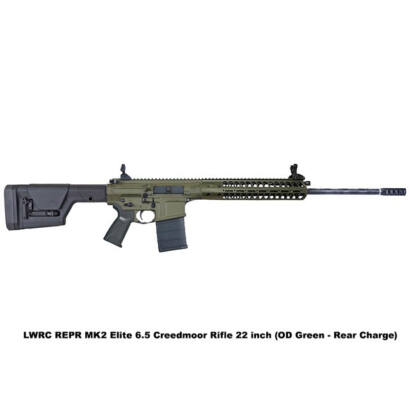 Lwrc Repr Mkii Elite 6.5 Creedmoor Rifle 22 Inch (Od Green  Rea