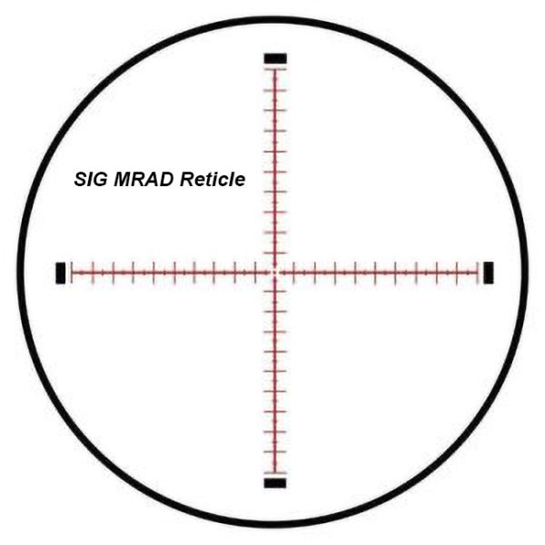 Sig Mrad Reticle