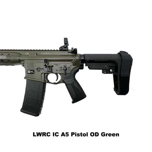 Lwrc Ic A5 Pistol Od Green, 10.5 Inch, 12.7 Inch, Lwrc Ica5P5Odg10Sba3, Lwrc Ica5P5Odg10, Lwrc Ica5P5Odg12Sba3, Lwrc Ica5P5Odg12, For Sale, In Stock, On Sale