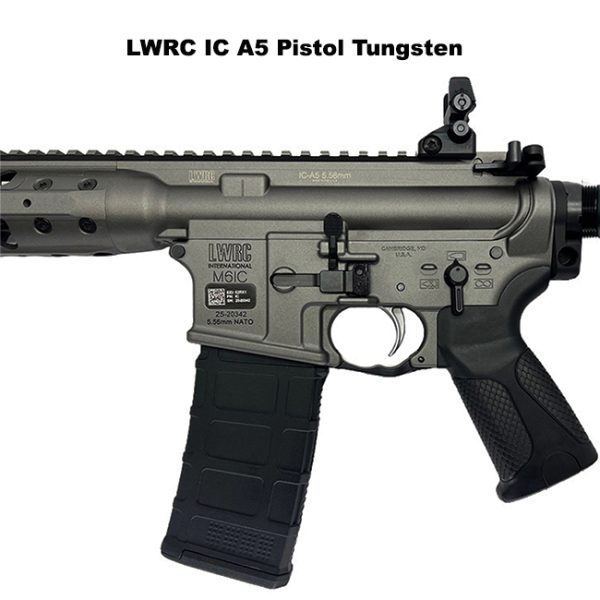 Lwrc Ic A5 Pistol Tungsten, 10.5 Inch, 12.7 Inch, Lwrc Ica5P5Tg10, Ica5P5Tg10Sba3, Ica5P5Tg12, Ica5P5Tg12Sba3, For Sale, In Stock, On Sale