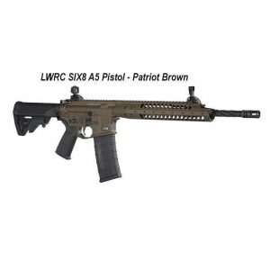 lwrc six8 a5 pistol pat brown