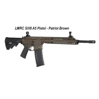 LWRC SIX8 A5 Pistol Patriot Brown, in Stock, For Sale