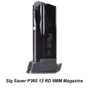 Sig Sauer P365 12 RD 9MM Magazine, MAG-365-9-12, 798681583621, for Sale, in Stock, on Sale