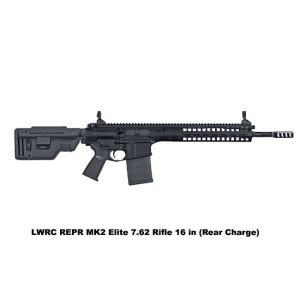 LWRC REPR MKII Elite 7.62 NATO Rifle 16 inch (Black - Rear Charge