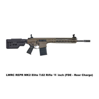 LWRC REPR MKII Elite 7.62 NATO Rifle 16 inch (FDE - Rear Charge)
