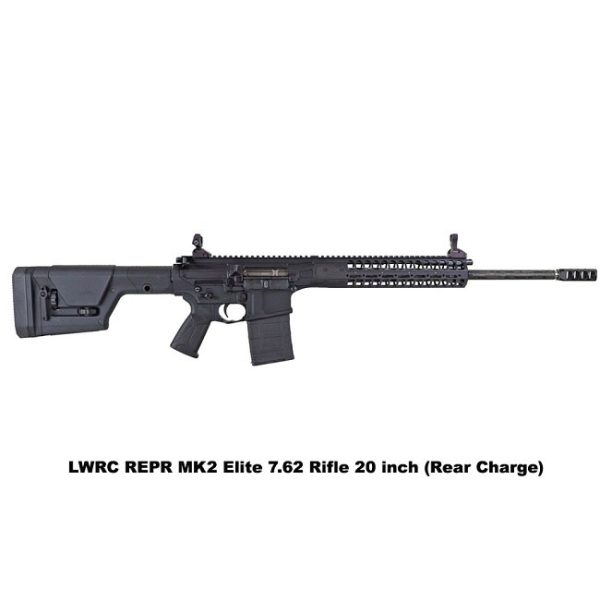 Lwrc Repr Mkii Elite 7.62 Nato Rifle 20 Inch (Black  Rear Charg