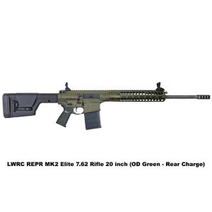 LWRC REPR MKII Elite 7.62 NATO Rifle 20 inch (OD Green - Rear Ch