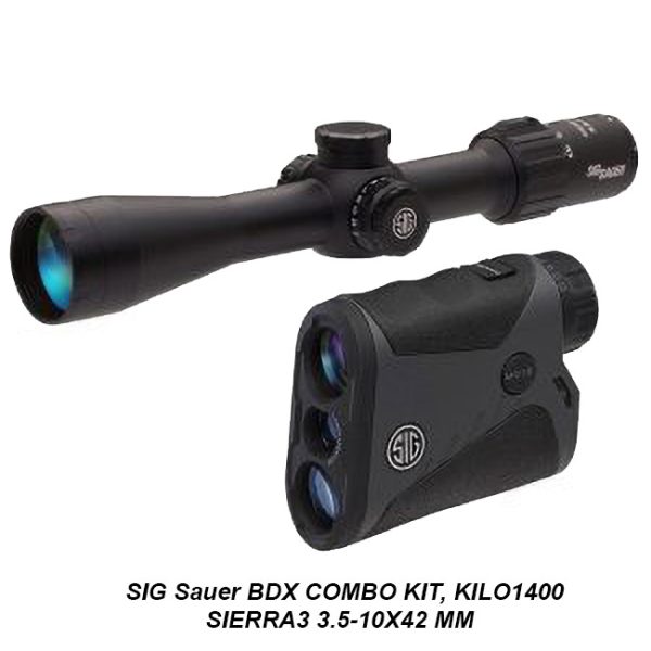 Sig Sauer Bdx Combo Kit, Kilo1400  Sierra3 3.510X42 Mm, Sok14Bdx01, 798681593590, For Sale, In Stock, On Sale