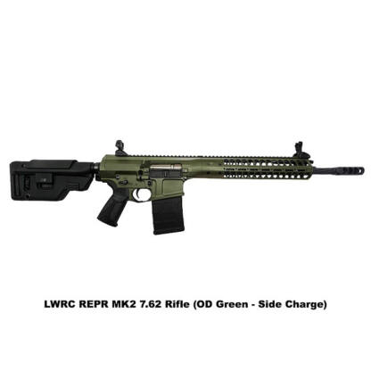 Lwrc Repr Mkii 7.62 Nato Rifle 16 Inch (Od Green  Side Charge)