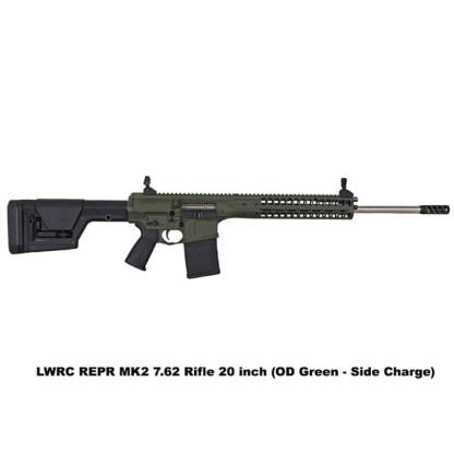 Lwrc Repr Mkii 7.62 Nato Rifle 20 Inch (Od Green  Side Charge)