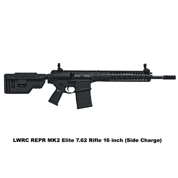 Lwrc Repr Mkii Elite 7.62 Nato Rifle 16 Inch (Black  Side Charg