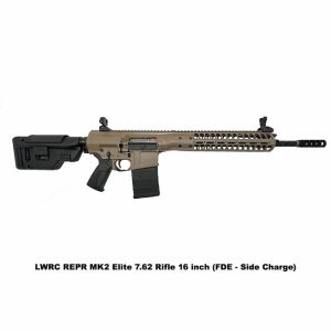 LWRC REPR MKII Elite 7.62 NATO Rifle 16 inch (FDE - Side Charge)