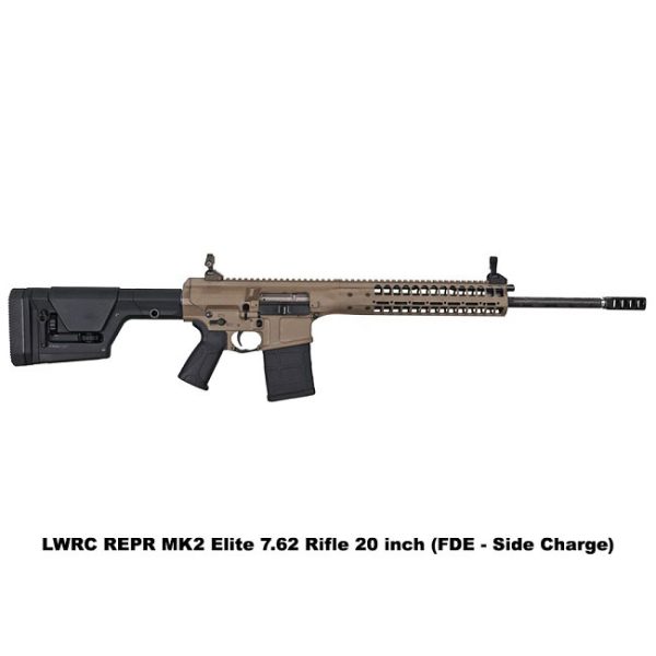 Lwrc Repr Mkii Elite 7.62 Nato Rifle 20 Inch (Fde  Side Charge)