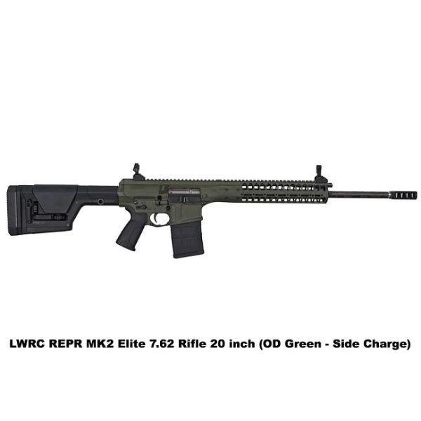 Lwrc Repr Mkii Elite 7.62 Nato Rifle 20 Inch (Od Green  Side Ch