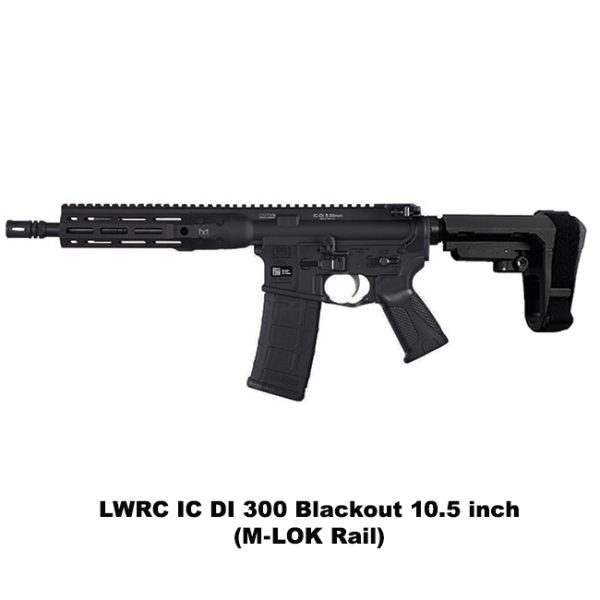 Lwrc Ic Di 300 Blackout Pistol, Lwrc Di 300 Blk Pistol, Mlok, Lwrc Icdip3B10Ml, Lwrc Icdip3B10Mlsba3, For Sale, In Stock, On Sale