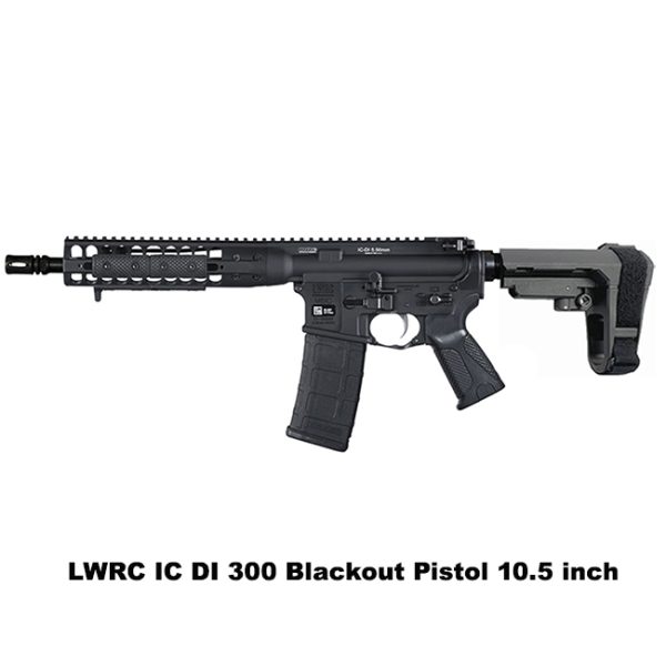Lwrc Ic Di 300 Blackout Pistol, Lwrc Di 300 Blk Pistol, Lwrc Icdip3B10, Lwrc Icdip3B10Sba3, For Sale, In Stock, On Sale