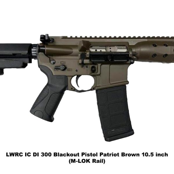 Lwrc Ic Di 300 Blackout Pistol Patriot Brown, Lwrc Di 300 Blk Pistol Patriot Brown, Mlok, Lwrc Icdip3Pbc10Ml, Lwrc Icdip3Pbc10Mlsba3, For Sale, In Stock, On Sale