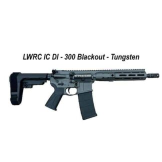 LWRC IC DI 300 Blackout Pistol Tungsten, ICDIP3TG10SBA3, ICDIP3TG10SBA3ML, in Stock, on Sale