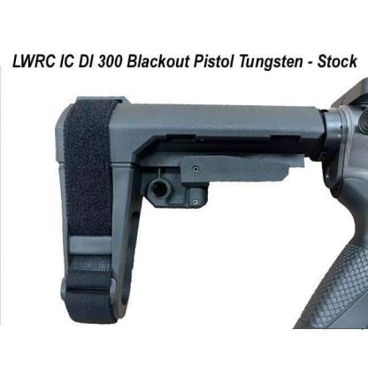 LWRC IC DI 300 Blackout Stock Pistol Tungsten