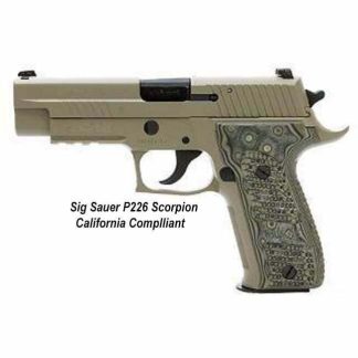 Sig Sauer P226 Scorpion California Compliant (10 Round), 226R-9-SCPN-CA, 98681450107, in Stock, For Sale