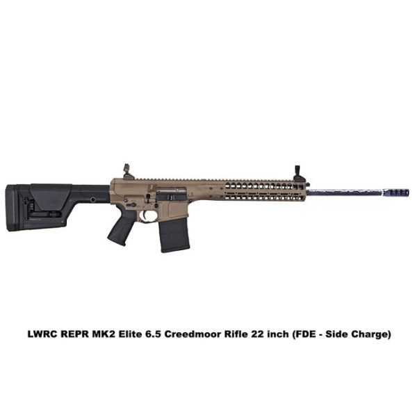 Lwrc Repr Mkii Elite 6.5 Creedmoor Rifle 22 Inch (Fde  Side Cha