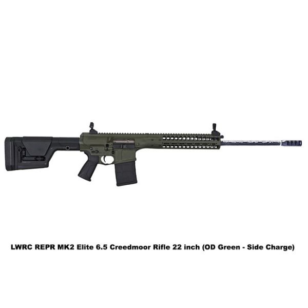 Lwrc Repr Mkii Elite 6.5 Creedmoor Rifle 22 Inch (Od Green  Sid