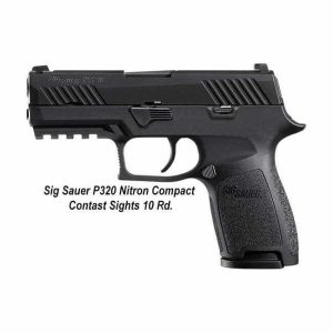sig p320 nitron compact contrast sights 10 rd