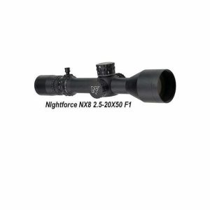 nightforce nx8 2.5 20x50 f1 1
